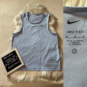 Nike Dri-FIT Sky Blue Tank | Women’s Medium